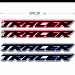 TRACER エンブレム バッジ ロゴ 900 700 GT MT-07 MT07 07 09 ステッカー デカール タンク ヤマハ MT 09 MT09 MT-09 プロテクター 700GT 