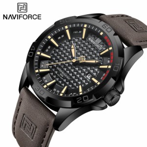 コネクテッドウォッチnaviforce 2023 男性用 クラシック ファッショナブル 防水 クォーツ 時計 高級ブランド