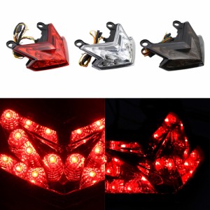 テールライト ブレーキストップライト カワサキ Z800 Z125 ZX-6R 1LED 12V バイクパーツ 部品 互換品 カスタム アクセサリー