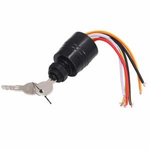 イグニッションスイッチ 30アンペア 12V 6線 87 17009A2カスタム パーツ アクセサリー 交換用部品 互換品