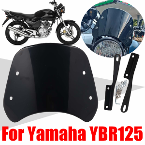 フロントガラス用ウィンドデフレクターカバーヤマハ用YBR125YBR125KYBR 125 KG125 K125CCYBR125Gアクセサリー