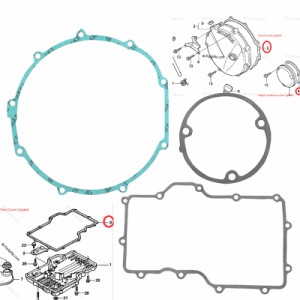 LOPOR-ホンダCB750用8つプラスチッククラッチカバーホンダCB750用バイククランクカバー750 91-04CB700CCB700 84-86