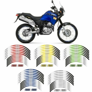 ダートリムホイールストライプステッカー反射テープ ヤマハ XTZ 125 2014-2022 バイクパーツ 部品 互換品 カスタム アクセサリー