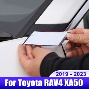 トヨタ RAV4 XA50 19-23 RAV 4 ハイブリッド車 フロント A ピラー デコレート カバー カー スタイリング エクステリア アクセサリー