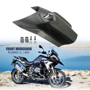 BMW用R1200gsカーボンフェンダーマッドガード BMW lc r 1200 gs adr1200 gsアドベンチャー用エクステ 2014-2019 2016 2017 2018