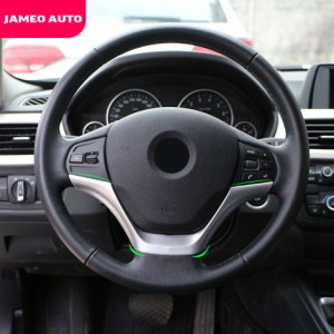 JAMEO-BMW車用ステアリングホイールカバーBMW 3シリーズ用ステアリングホイールカバーF30 316I 318D 320DBMW 1シリーズF20 114I 116I 118