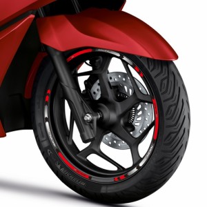タイヤ 防水ステッカー反射ストライプステッカースーツ ホンダ PCX160PCX 160 2021 バイクパーツ 部品 互換品 カスタム アクセサリ