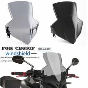 フロントガラスウィンドスクリーンアクセサリー ホンダ CB650FCB650FCB6502014-2019デフレクター バイクパーツ 部品 互換品