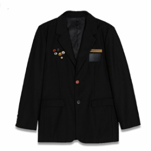 アウター ジャケット 上着 テーラード 羽織 ミディアム丈 長袖 Vネック 襟付き ストレート ポケット 前開き ボタン かっこいい かわいい 