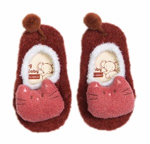 ビグッド かわいい ベビー 赤ちゃん もこもこ 暖かソックス 靴下 アニマル ルームシューズ ファーストシューズ 滑り止め 室内 出産祝い（