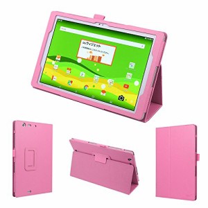 wisers タッチペン・保護フィルム付 LG au Qua tab PZ, LGT32 10.1インチ タブレット 専用 ケース カバー 2016 年 新型 2017 年 新型 ラ