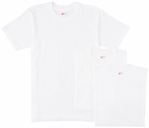 ヘインズ Tシャツ(3枚組) 綿100% 上質コットン ゴールドパック 丸首 半袖 3P ゴールドラベル クルーネックTシャツ HM2155G メンズ ホワイ