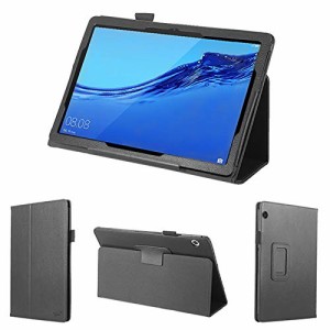 wisers タッチペン・保護フィルム付 Mediapad T5 10.1 インチ 専用 J:COM AGS2-W09 にも対応 Huawei ファーウェイ タブレット ケース カ