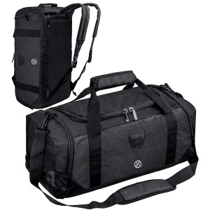 Bosiduスポーツバッグ メンズ ダッフルバッグ メンズ ボストンバッグ ジムバック リュック型可能 3way 旅行バッグ シューズ収納 大容量 