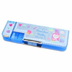 筆箱 小学生 女の子 ソフト ペンケース 貝殻 と ボトル (メルヘンミルキー) 両面開き 新入学 御祝 プレゼント 一年生 クーリア