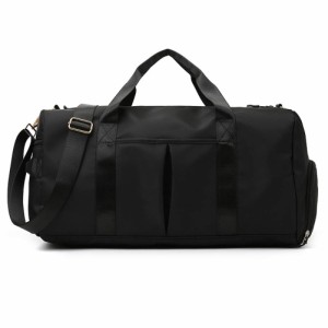 スポーツバッグ 修学 旅行カバン 大容量 ボストンバッグ ジム ヨガ 出張 duffel bag 35L シューズ収納付き 一泊二日 乾湿分離 斜めがけ 