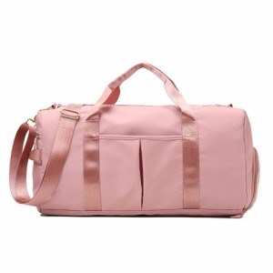 スポーツバッグ 修学 旅行カバン 大容量 ボストンバッグ ジム ヨガ 出張 duffel bag 35L シューズ収納付き 一泊二日 乾湿分離 斜めがけ 