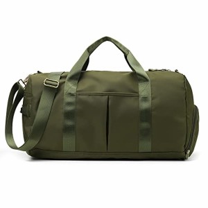 スポーツバッグ 修学 旅行カバン 大容量 ボストンバッグ ジム ヨガ 出張 duffel bag 35L シューズ収納付き 一泊二日 乾湿分離 斜めがけ 