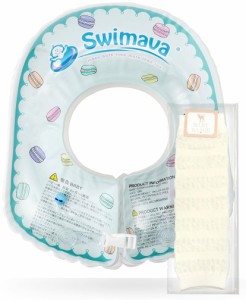 Swimava スイマーバ日本ボディリング(ベビーサイズ/マカロングリーン)(生後6カ月2歳頃)ベビー用レッグウォーマー