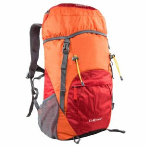 G4Free 超軽量 折畳みバッグ 登山リュック 40l/45l 大容量 防水 ハイキング バックパック 旅行バッグ 軽量 通気 便利グッズ 多機能 男女