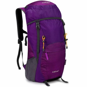 G4Free 超軽量 折畳みバッグ 登山リュック 40l/45l 大容量 防水 ハイキング バックパック 旅行バッグ 軽量 通気 便利グッズ 多機能 男女