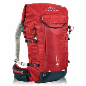 NORDKAMM ドイツで年間7000個販売 登山バックパック 30L レインカバー ヘルメットホルダー付き 防水 耐水圧3000mm 軽量 大容量 防災 災害