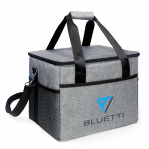 BLUETTI ポータブル電源用 収納バッグ 保護ケース アウトドア 旅行用 耐衝撃 収納用 ショルダー付き 大容量 防塵 防水 ポータブル電源AC6