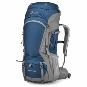 マウンテントップ（Mountaintop）バックパック 55L 登山 リュック 大容量 登山用 バッグ 大型 サック キャンプ ハイキング 防災 旅行 軽