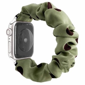 WOXDECO コンパチブル Apple Watch バンド シュシュ アップルウォッチ バンド 交換用ベルト Apple Watch Series SE/8/7/6/5/4/3/2/5 に対