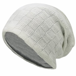 Tophana ニット帽 メンズ 秋 冬軽くて暖かいの素材・肌に優しい・コットン防寒帽子 ニット帽子 ニットキャップ 大きいサイズ 360度美シル