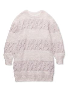新品】GELATO PIQUEカラースプレー×ジェラート2ボーダー ピンク
