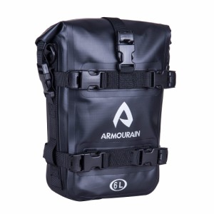 ARMOURAIN エンジンガードバッグ 防水 6L バイク サイドバックショルダーストラップ付きサイドバッグ バイク用ライディングツール アクセ