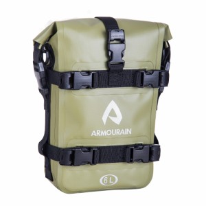 ARMOURAIN エンジンガードバッグ 防水 6L バイク サイドバックショルダーストラップ付きサイドバッグ バイク用ライディングツール アクセ