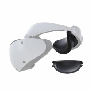 APEXINNO PS VR2用 ヘッドパッド ヘッドストラップクッション for PSVR2 アクセサリー 互換性のある 減圧 通気性 PUレザー 快適な装着感 