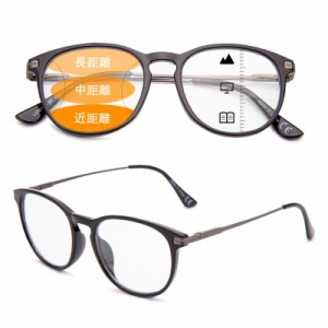 JIMMY ORANGE 老眼鏡 累進多焦点 遠近両用 超軽量 使いやすい おしゃれ老眼鏡 ブルーライトカット オシャレ リーディンググラス 遠近両用