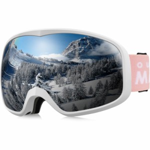 OutdoorMaster スキーゴーグル OTG メガネ対応 UV紫外線カット 曇り止め 180°広視野 スノーゴーグル スノボートゴーグル スポーツ用ゴー