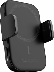 Kaedear(カエディア) 車 スマホホルダー ワイヤレス充電 マグネット シンプル 強力 ハイブリッド QIスマホスタンド 車載 携帯ホルダー QI