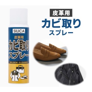 革靴 皮ジャン 革ジャン レザージャケット SILICA 皮革用 カビ取り スプレー クリーナー モリトMORITO かび取り メンテナンス シューケア