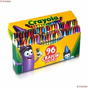 クレヨラ (Crayola) クレヨン 96色 色鮮やか クレヨン 削り器付き 正規品 520096