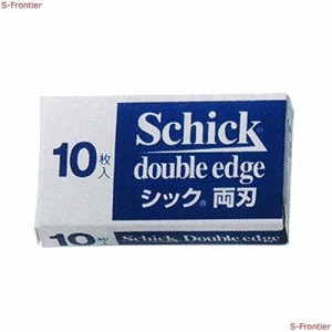 シック Schick ステンレス 両刃替刃 SSD-10 (箱入)