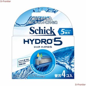 シック Schick 5枚刃 ハイドロ5 替刃 4コ入 男性カミソリ