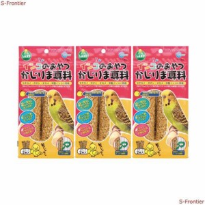 マルカン インコのおやつ かじりま専科 専用クリップ付き 2本入×3個(まとめ買い)