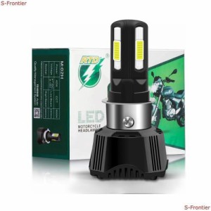 「H4 LED 4面爆光モデル」LEDヘッドライト PH7 PH8 H4 H6対応 led 4面発光 Hi/Lo切替 DC AC 車検対応 高輝度 9-18v h8 6000k COBチップ 