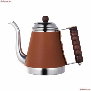 カリタ Kalita コーヒーポット ステンレス 1000ml ウェーブポット レザー ドリップポット ドリップケトル コーヒー ケトル やかん 喫茶店