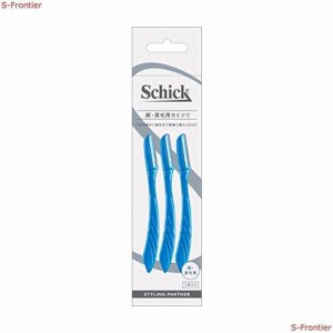 Schick(シック) 顔・眉毛用 カミソリ(3本入) メンズ Lディスポ