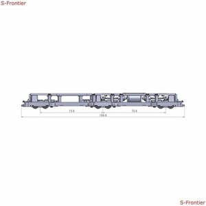 鉄道コレクション 鉄コレ 動力ユニット LRT用5連接 TM-LRT05 鉄道模型用品 319054