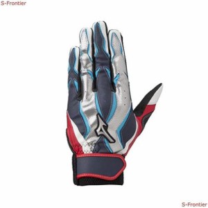 ミズノ（MIZUNO） バッティンググローブ 両手用 Mzcomp 1EJEA08862 （レッド×ゴールド/Ｓ/Men’s）