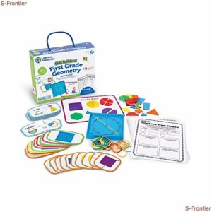 ラーニング リソーシズ Skill Builders First Grade Geometry Activity Set 算数教材 算数おもちゃ 図形 分数 LER1239 正規品