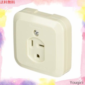 パナソニック(Panasonic) 小型接地2P30A角型コンセント 250V ホワイト WK3730W