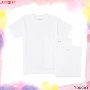 [ヘインズ] Tシャツ(3枚組) 綿100% 上質コットン ゴールドパック 丸首 半袖 3P ゴールドラベル クルーネックTシャツ HM2155G メンズ ホワ